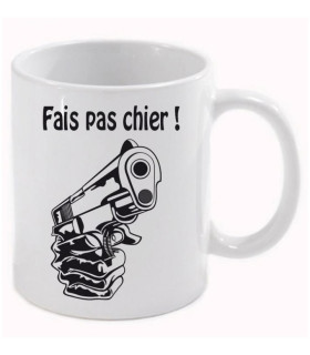 Mug rigolo avec message pour rire
