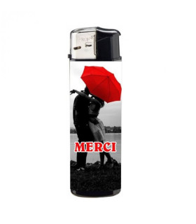 Briquet personnalisé avec photo pour mariage