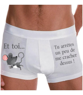 boxer homme rigolo petite souris