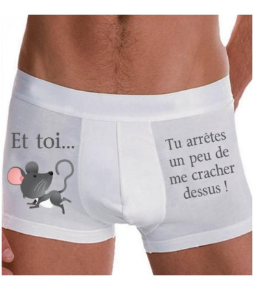 boxer homme rigolo petite souris