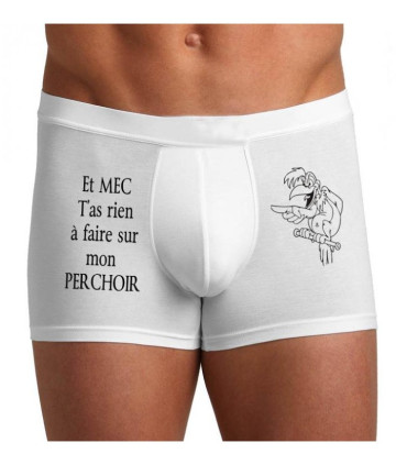 Boxer rigolo le perchoir