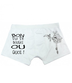 Boxer très rigolo pour homme, le corbeau