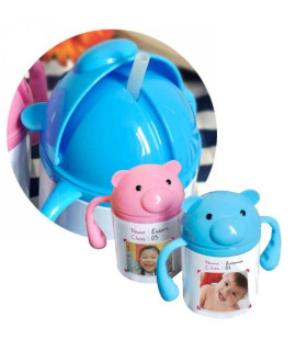 gourde photo bébé polymère