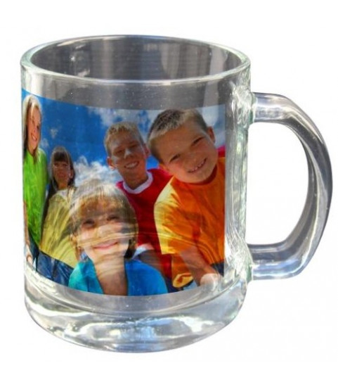 Cadeau mug transparent avec photo