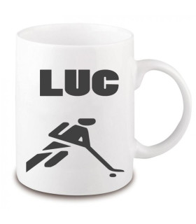 Mug pour sport hockey glace et gazon