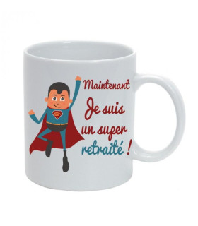 mug rigolo pour la retraite