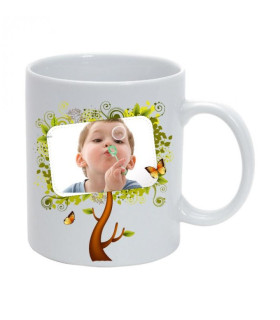 Mug photo arbre personnalisé