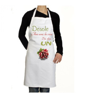 tablier de cuisine rigolo