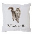 coussin chien chat personnalise