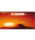 Plaque USA état de l'Alabama personnalisée