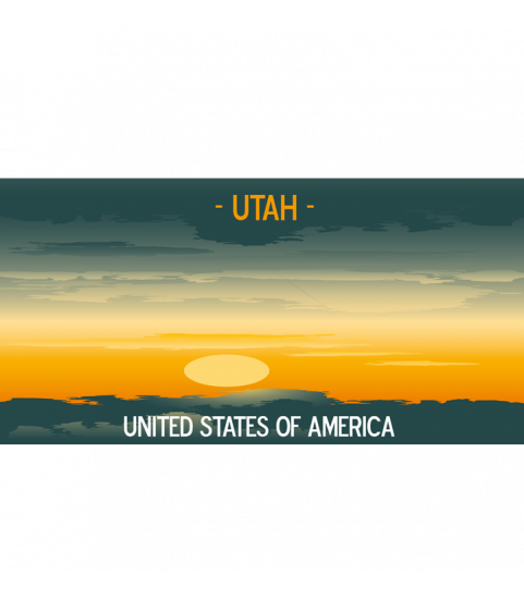 Plaque USA , état de Utah