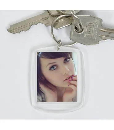 Porte cle avec photo