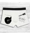Boxer comique la guitare