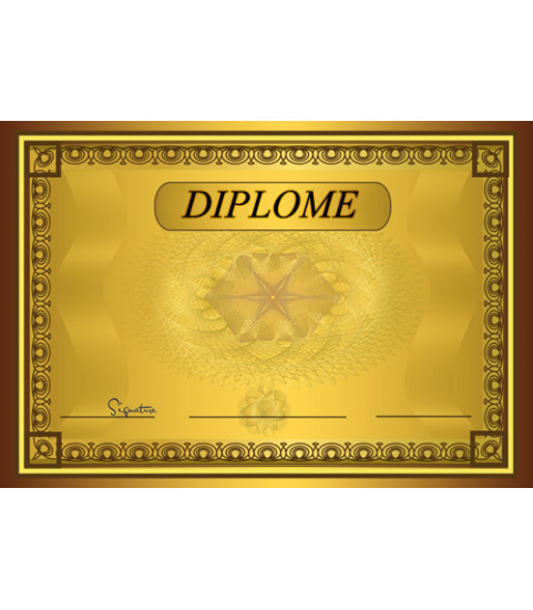 diplome personnalise modele3