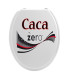 Sticker original wc  caca zero