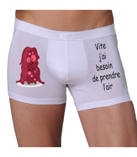 Boxer tres rigolo besoin air