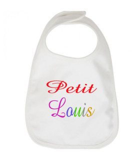 Bavoir broderie prenom