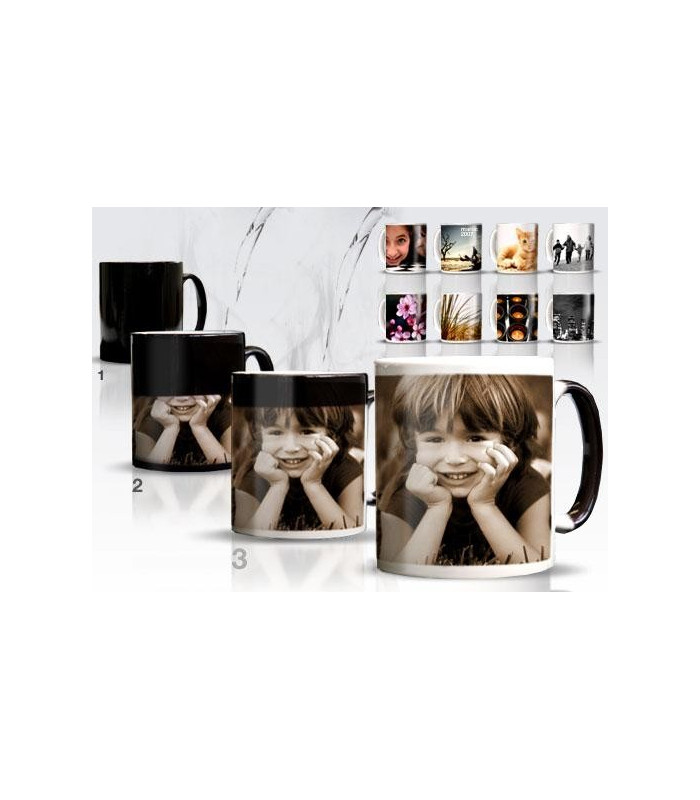 Mug qui fait apparaître la photo