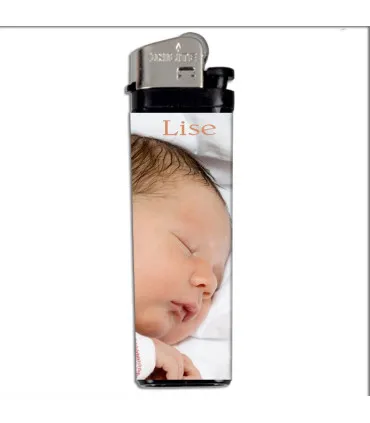 Briquet bapteme personnalisé