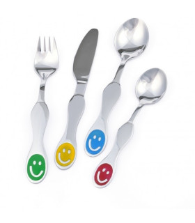 Service à couverts bébé gravé