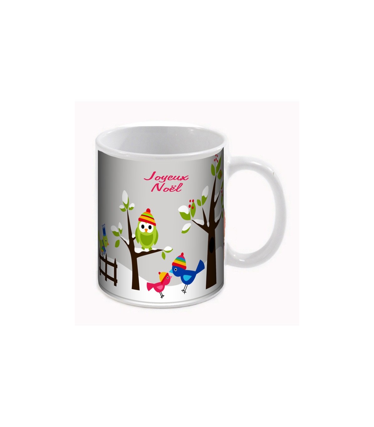 Cadeau pour parrain  Idée cadeau mug joyeux noël prénom