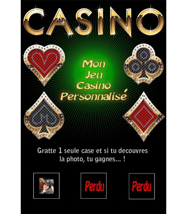 jeu grattage personnalise