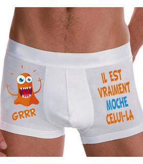 Boxer homme rigolo les boules