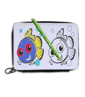 Trousse à feutres coloriage personnalisée