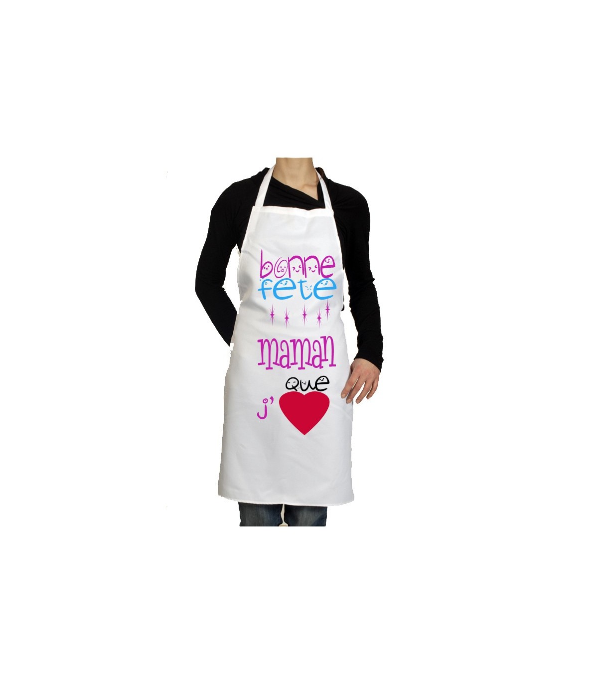 Mamie Maitresse Atsem Maman Avs Tablier de cuisine personnalisable/personnalisé Pour Marraine Tata Idéal comme cadeau original ! 