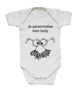 Body bebe personnalise