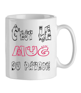Le mug rigolo du patron