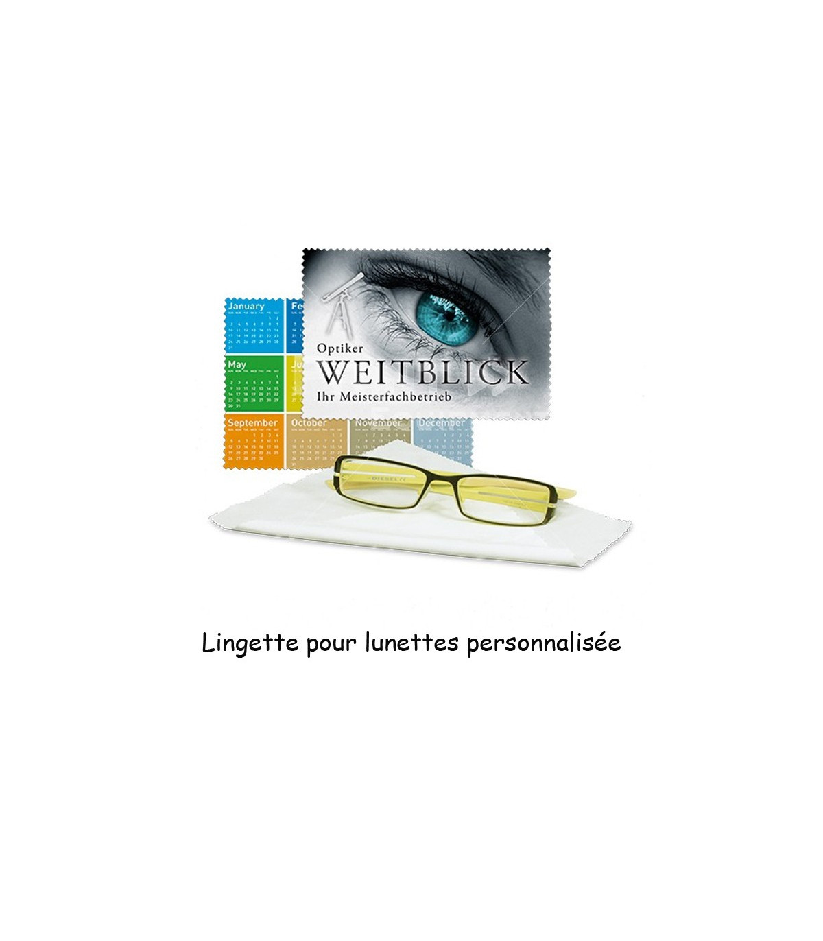 10 Lingettes Microfibre Lavables 15x18 Cm - Nettoyage Lunettes, écrans - 5 Noir + 5 Gris Clair