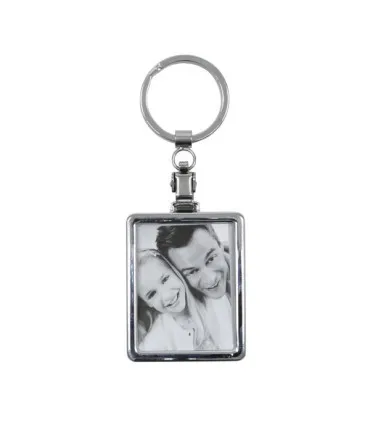 Porte clé métal photo