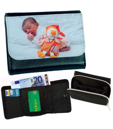 Portefeuille homme avec photo