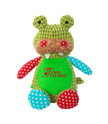  crocodile peluche personnalisé