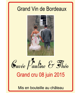 Etiquette de vin personnalisée