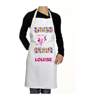 Tablier cuisine personnalise