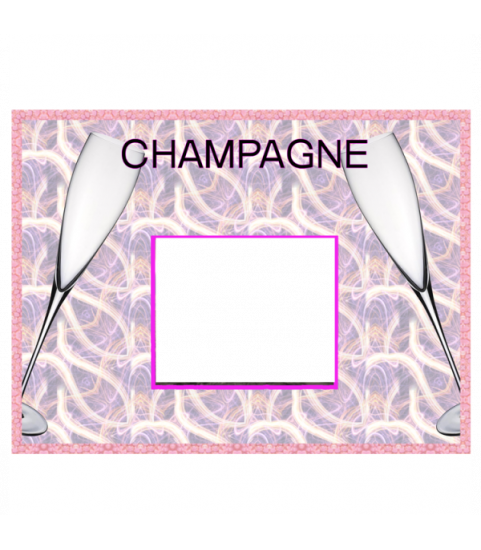 etiquette champagne 08 personnalisée