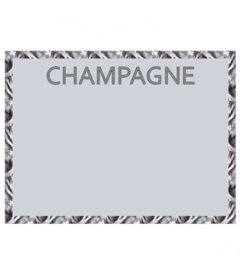etiquette pour bouteille de champagne mariage