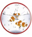 Horloge bocal a poissons