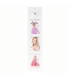 Horloge photo verticale