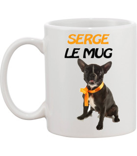 Mug gaucher personnalisé