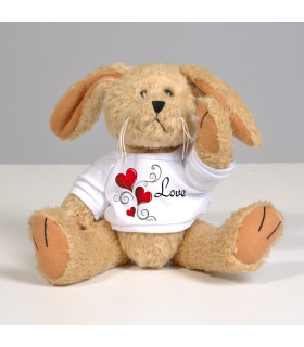 Petit lapin peluche photo