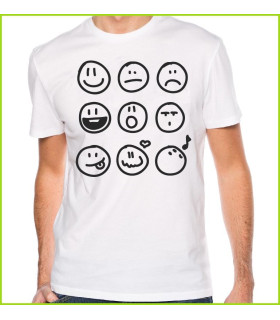 Tee shirt tête rigolote