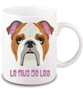 Mug chien bouledogue
