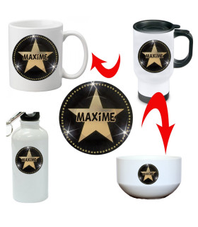 Cadeau personnalisé étoile star
