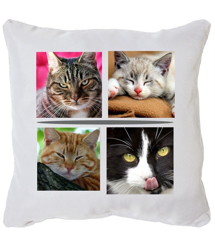 Coussin photo multi images