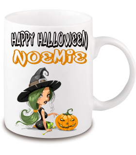 Mug halloween personnalisé