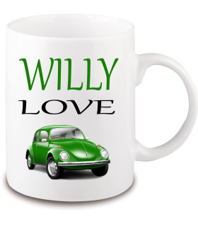 Mug coccinelle personnalisé