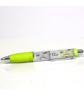 Stylo personnalisé photo couleur vert